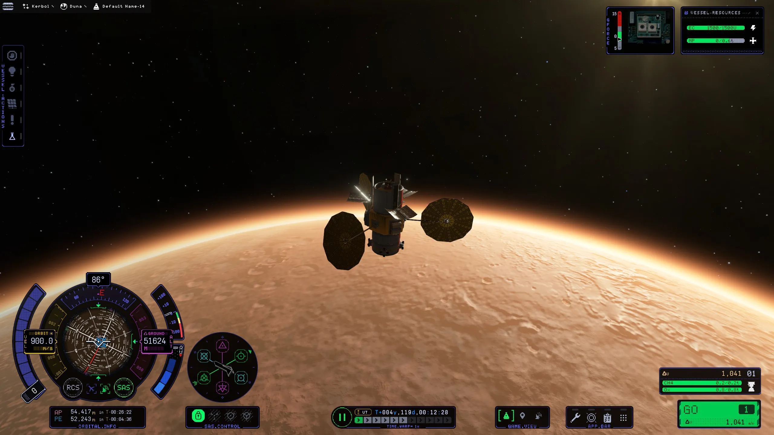 Duna orbit